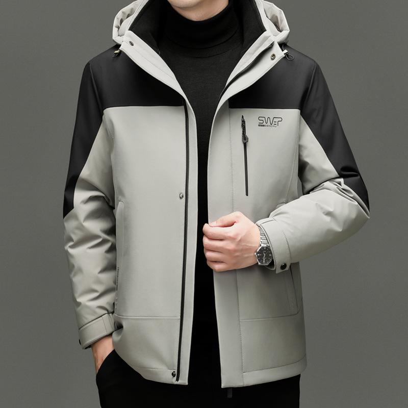 Men s 2025 Winter Business Casual Down Jacket with Detachable Hood and Warm Inner Lining 2XL бежевий/сірий колір
Men s 2025 Winter Business Casual Down Jacket with Detachable Hood and Warm Inner Lining 2XL бежевий/сірий колір