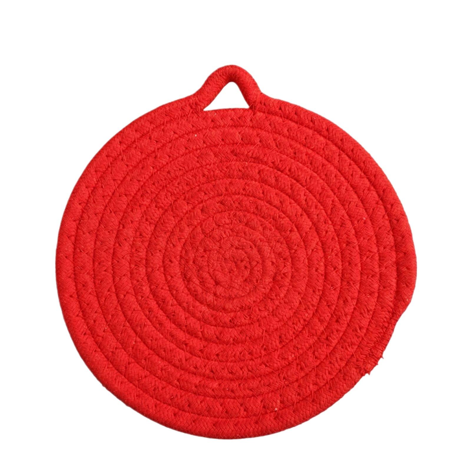 Cotton Rope Woven Heat Insulating Cup Pad One Size
Cotton Rope Woven Heat Insulating Cup Pad One Size