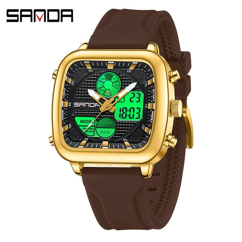 Sanda Men S Watch Fashion Waterproof Luminous Outdoor Sports Electronic Watch Personalized Watch
Sanda Men S Watch Fashion Waterproof Luminous Outdoor Sports Electronic Watch Personalized Watch