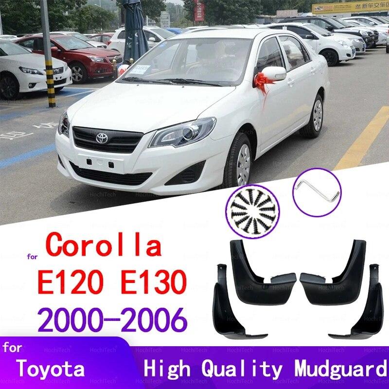 Брызговики для Toyota Corolla E120 E130 2000 ~ 2006, брызговики, передние и задние брызговики, крыло
Брызговики для Toyota Corolla E120 E130 2000 ~ 2006, брызговики, передние и задние брызговики, крыло