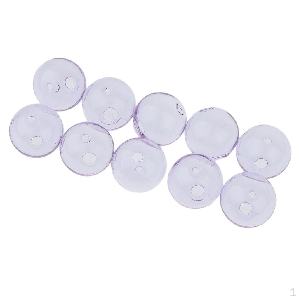 10pcs 16mm Beads Double Holes Empty glass ball bottle pendant charms фиолетовый
10pcs 16mm Beads Double Holes Empty glass ball bottle pendant charms фиолетовый