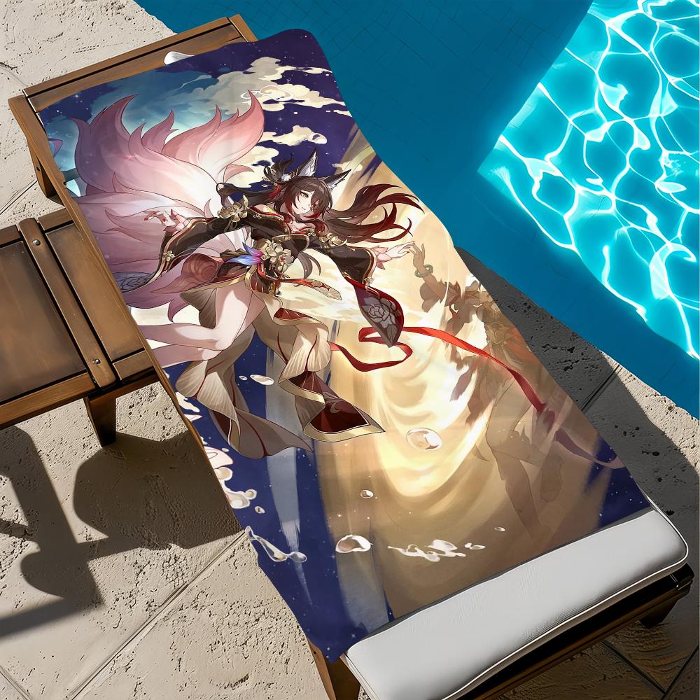 Towel Game Beach Bath Honkai Fugue Quick-Drying Lightweight Rail Portable Star Sauna Camping Swim Pool Travel W30*H60(CM)
Towel Game Beach Bath Honkai Fugue Quick-Drying Lightweight Rail Portable Star Sauna Camping Swim Pool Travel W30*H60(CM)