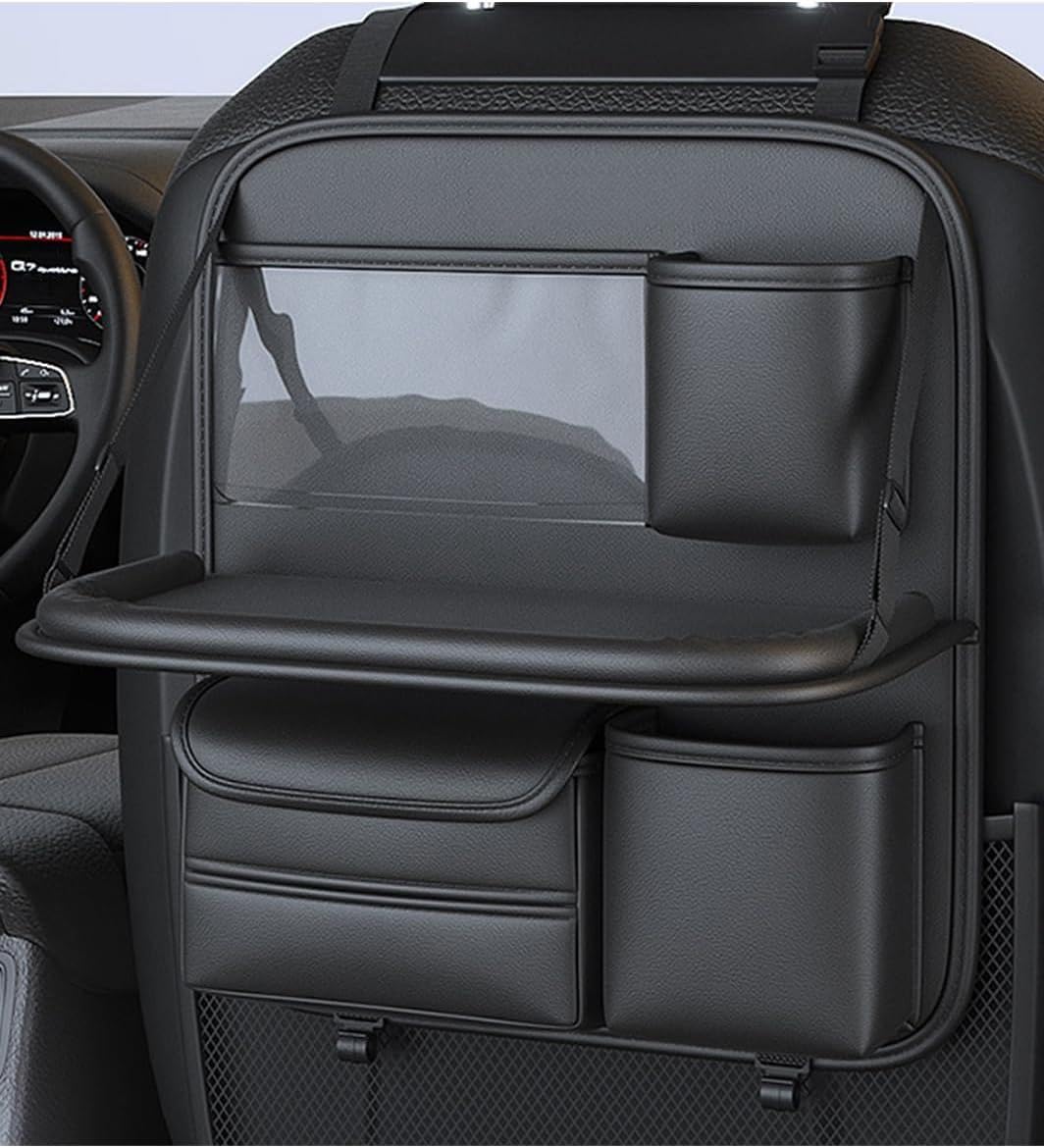 Car Organizer with Car Tissue Rear Seat Multifunctional Foldable Car Table for Kids and Back Seat Tissue Holder with Large Waterproof Leather Tray, чёрный
Car Organizer with Car Tissue Rear Seat Multifunctional Foldable Car Table for Kids and Back Seat Tissue Holder with Large Waterproof Leather Tray, чёрный