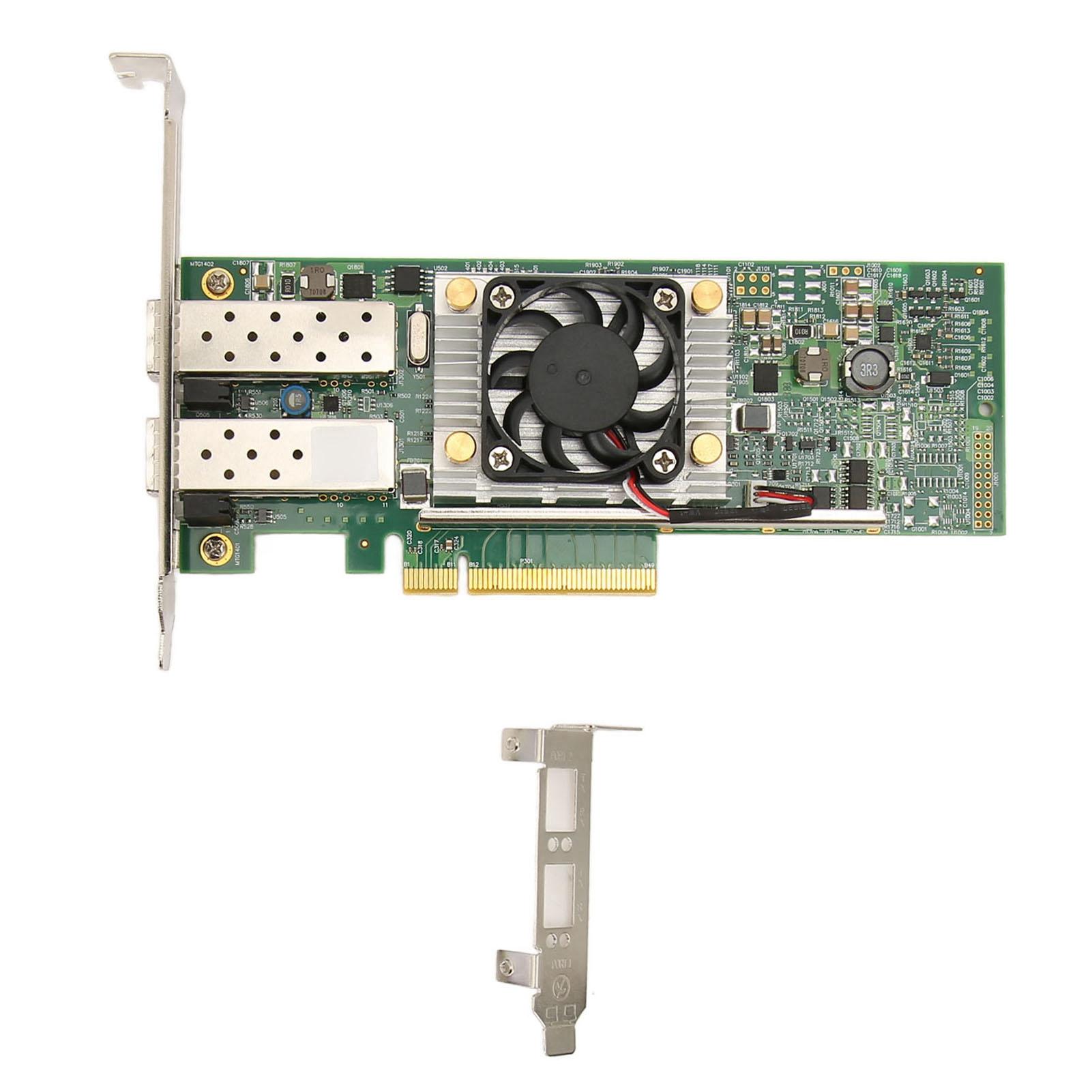 BCM57810S 10GB Dual Port SFP PCIe X8 Ethernet Converged Network Adapter with Cooling Fan
BCM57810S 10GB Dual Port SFP PCIe X8 Ethernet Converged Network Adapter with Cooling Fan