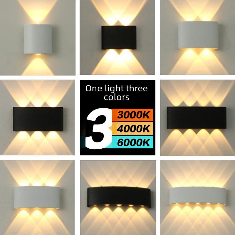 Kaiqi Minimalist LED Outdoor Up/Down Wall Light, Double Head Waterproof Exterior Lighting. Warm Light WW
Kaiqi Minimalist LED Outdoor Up/Down Wall Light, Double Head Waterproof Exterior Lighting. Warm Light WW