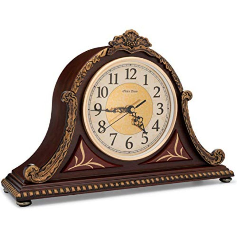 Mantel Clock with Real Wood 4 Chime Options Antique Vintage Design коричневый
Mantel Clock with Real Wood 4 Chime Options Antique Vintage Design коричневый