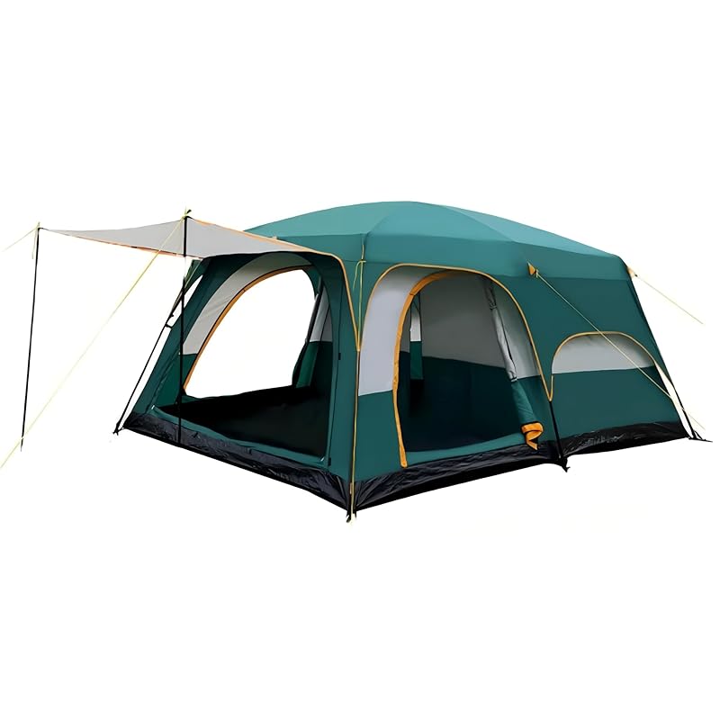PANCY tent camping tent dome tent large camping tent For 8-10 people 2 rooms double layer Easy to set up UV cut processing camp outdoor With vestibule
PANCY tent camping tent dome tent large camping tent For 8-10 people 2 rooms double layer Easy to set up UV cut processing camp outdoor With vestibule