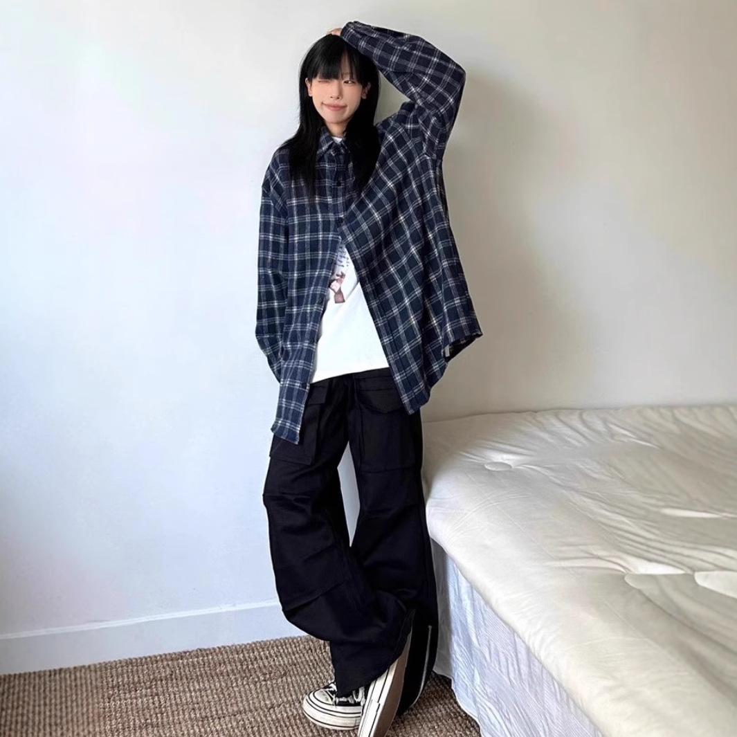 Women s Summer Plaid Retro Shirt - Loose, Long-Sleeve Sunscreen Jacket for Couples Double Extra Large
Women s Summer Plaid Retro Shirt - Loose, Long-Sleeve Sunscreen Jacket for Couples Double Extra Large