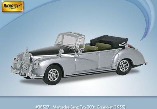 RICKO DRL Mercedes 300C Cabriolet 1955 Завершенный продукт 1/87 (Серебристый / Черный)
RICKO DRL Mercedes 300C Cabriolet 1955 Завершенный продукт 1/87 (Серебристый / Черный)