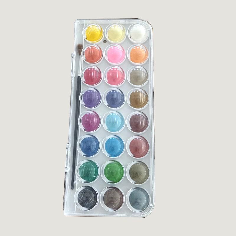 Student Watercolor Gouache Paint Set - Solid Pans for DIY Art Projects
Student Watercolor Gouache Paint Set - Solid Pans for DIY Art Projects