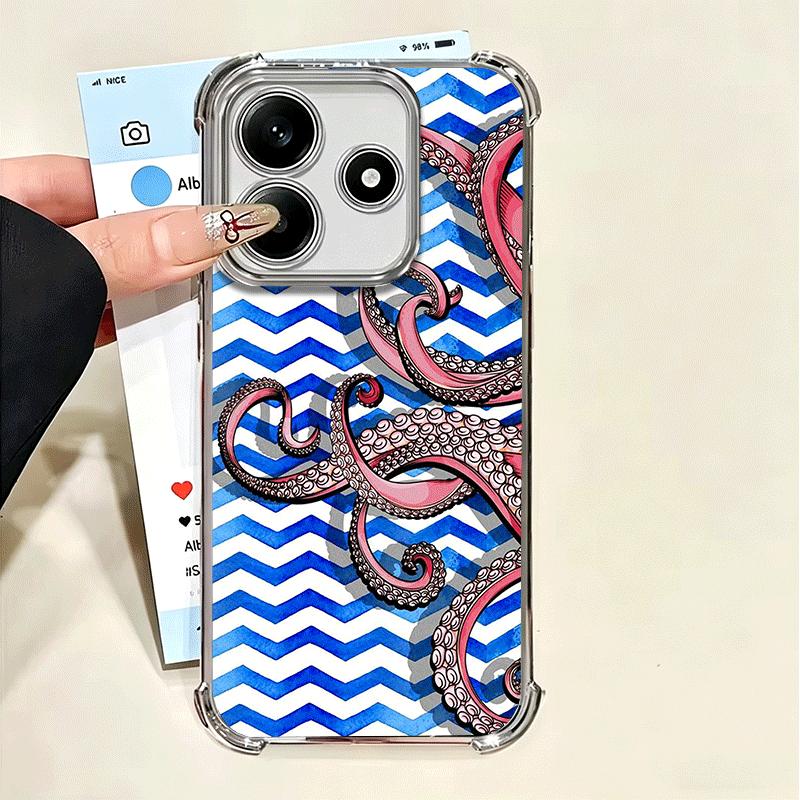 Арт Мягкий Чехол для Телефона с Щупальцем Осьминога Для Xiaomi Poco X7 X8 Pro Max X6 X5 X3 F8 Ultra F7 M8 M7 M5S Redmi 15C 15A 15 14C 13C 12C 1 Xiaomi Redmi 13C 4G
Арт Мягкий Чехол для Телефона с Щупальцем Осьминога Для Xiaomi Poco X7 X8 Pro Max X6 X5 X3 F8 Ultra F7 M8 M7 M5S Redmi 15C 15A 15 14C 13C 12C 1 Xiaomi Redmi 13C 4G