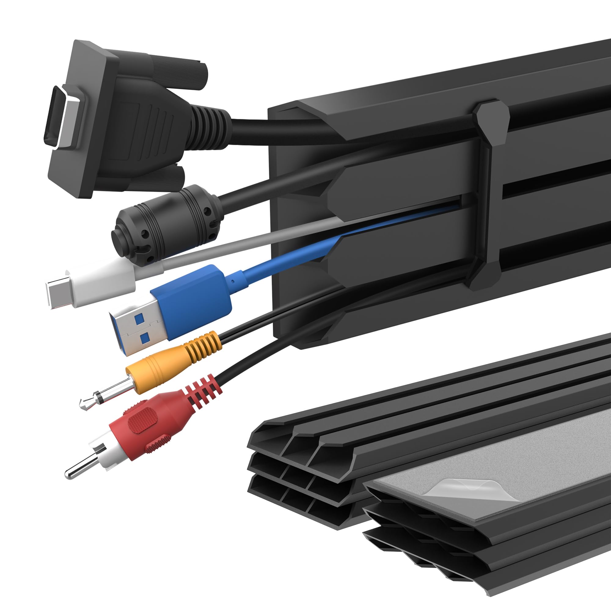 Stageek Wiring Cover Cord Organizing Cable Box Power Tap for Cables Wiring Mall Organizing Cord Hidden 6pcs x Black Game/Office 33,57 см
Stageek Wiring Cover Cord Organizing Cable Box Power Tap for Cables Wiring Mall Organizing Cord Hidden 6pcs x Black Game/Office 33,57 см