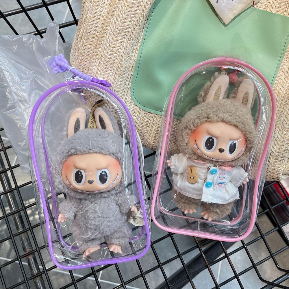 Color Hariballs Labubu Display Bag With Keychain Upsetduck Bag Cotton Doll Storage Pouch Travel transparent-style 2
Color Hariballs Labubu Display Bag With Keychain Upsetduck Bag Cotton Doll Storage Pouch Travel transparent-style 2
