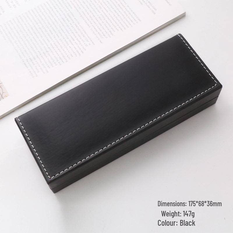 Black PU Pencil Case & Fountain Pen Gift Box - Stylish Corporate Gift Packaging чёрный
Black PU Pencil Case & Fountain Pen Gift Box - Stylish Corporate Gift Packaging чёрный
