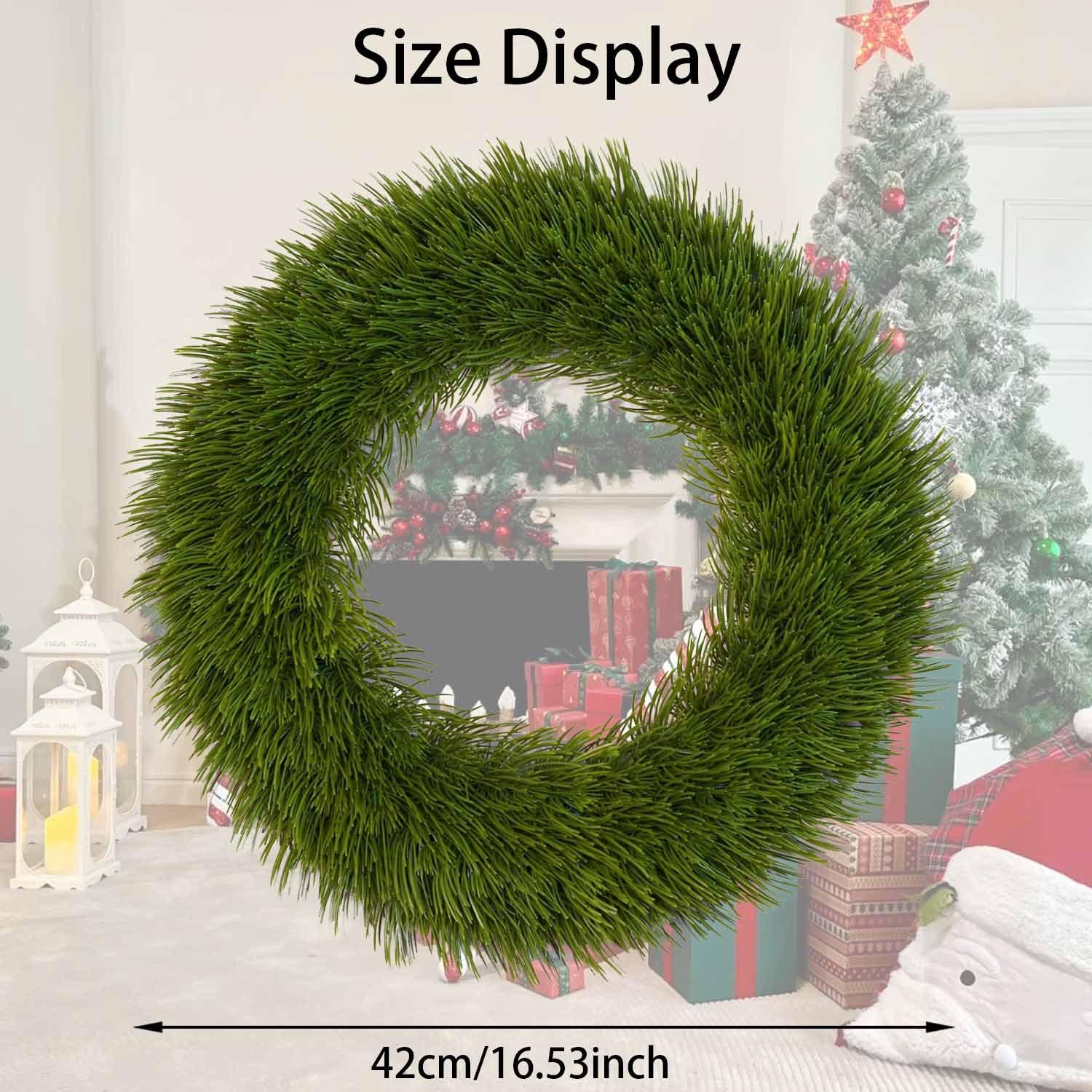Электронная коммерция Amazon42Cm Искусственный венок Рождественский венок Моделирование Зеленое растение Домашнее рождественское украшение 42CM зелёный
Электронная коммерция Amazon42Cm Искусственный венок Рождественский венок Моделирование Зеленое растение Домашнее рождественское украшение 42CM зелёный