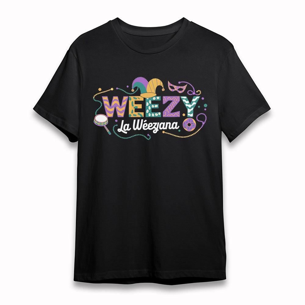 Women s Oversize Soft T-Shirt Mardi Gras Weezy La Weezana Tee Short Cotton Black 4XL
Women s Oversize Soft T-Shirt Mardi Gras Weezy La Weezana Tee Short Cotton Black 4XL