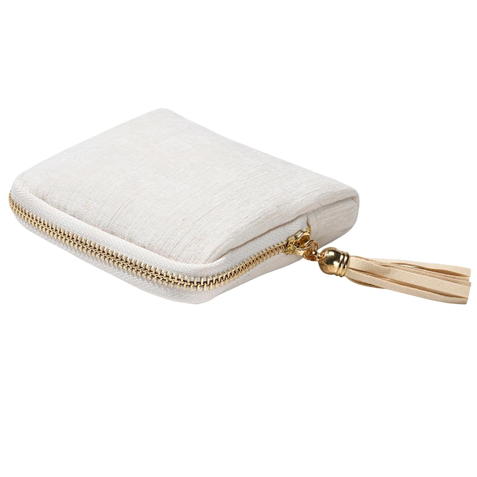 Velvet Storage Pouch with Zipper Closure and Tassel Accent Compact Soft Fabric Organizer Bag for Small Items and Accessories белый
Velvet Storage Pouch with Zipper Closure and Tassel Accent Compact Soft Fabric Organizer Bag for Small Items and Accessories белый