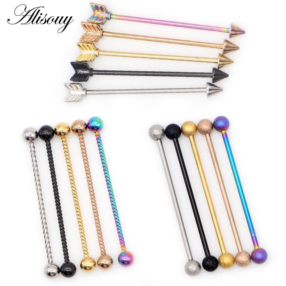 Alisouy 1 Piece 14G Нержавеющая сталь Промышленная штанга Серьги Twisted Matte Rainbow Ear Хрящ Спираль-Раковина Пирсинг Ювелирные изделия
Alisouy 1 Piece 14G Нержавеющая сталь Промышленная штанга Серьги Twisted Matte Rainbow Ear Хрящ Спираль-Раковина Пирсинг Ювелирные изделия