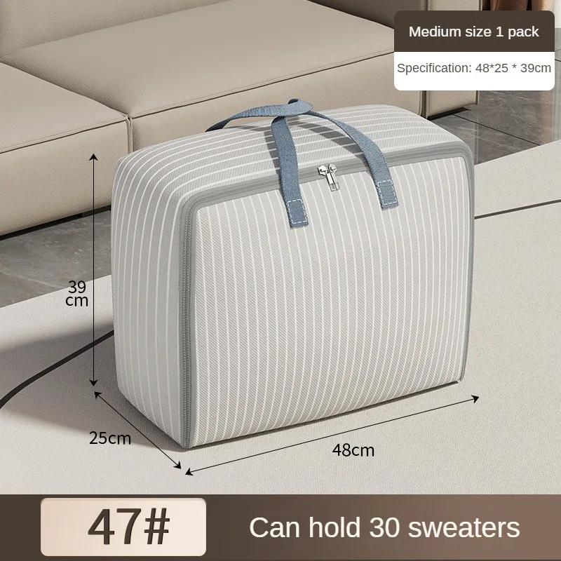 Large Capacity Oxford Cloth Waterproof Travel Storage Bag - Ideal for Clothes, Beddings, and Moving - Durable
Large Capacity Oxford Cloth Waterproof Travel Storage Bag - Ideal for Clothes, Beddings, and Moving - Durable