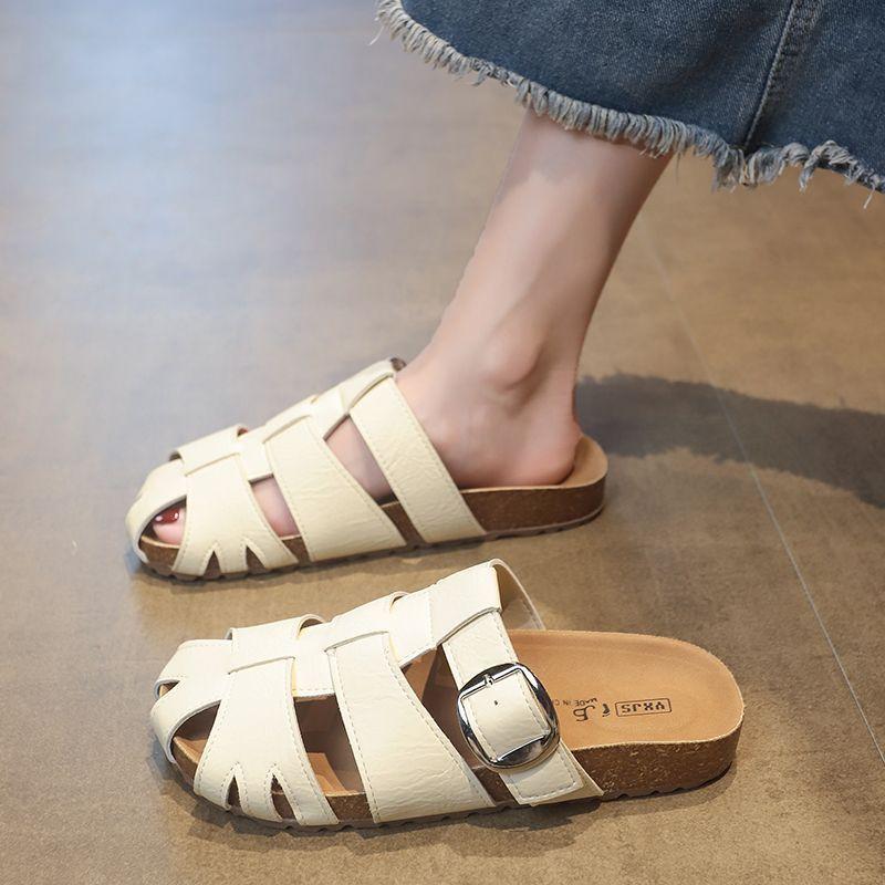 Популярные тапочки с закрытым носком женские летние для улицы 2025 новые на толстой подошве с перфорацией на мягкой подошве с одним ремешком ленивые полутапочки 40 абрикосовый
Популярные тапочки с закрытым носком женские летние для улицы 2025 новые на толстой подошве с перфорацией на мягкой подошве с одним ремешком ленивые полутапочки 40 абрикосовый