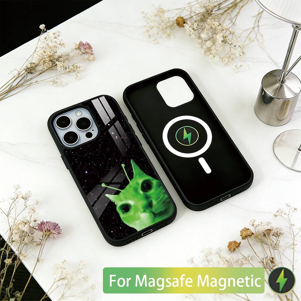 A-alien cat Phone Case For iPhone17,16,15,14,13,12,11 Plus,Pro Magnetic For Magsafe Wireless Charging iPhone11ProMax
A-alien cat Phone Case For iPhone17,16,15,14,13,12,11 Plus,Pro Magnetic For Magsafe Wireless Charging iPhone11ProMax