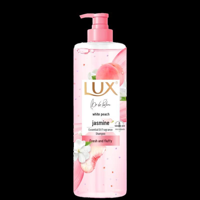 LUX Essential Oil Fragrance Shampoo, White Peach & Jasmine
LUX Essential Oil Fragrance Shampoo, White Peach & Jasmine