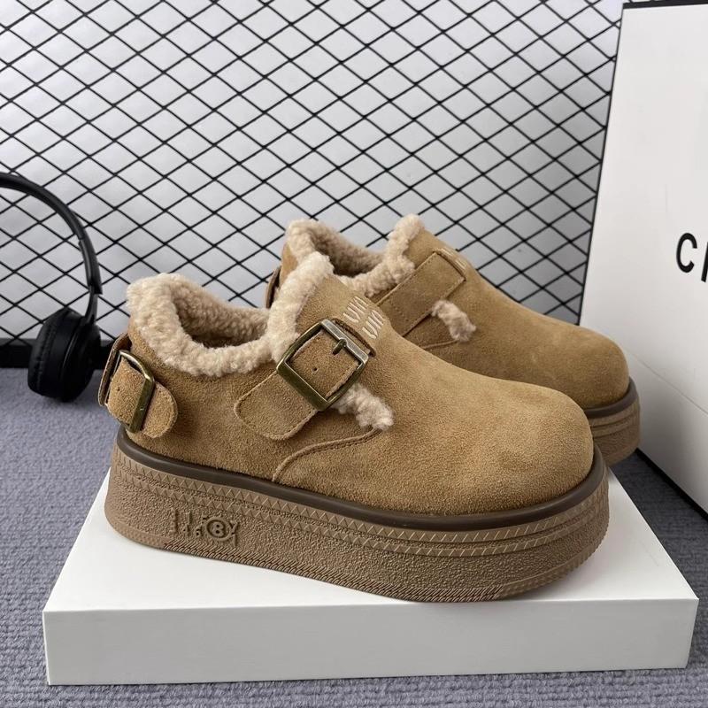 Меховые замшевые туфли на плоской подошве на платформе, женские зимние теплые туфли из плюша и хлопка, классическая повседневная обувь, зимняя мода 2025 года, удобные модные туфли-лодочки для женщин 35
Меховые замшевые туфли на плоской подошве на платформе, женские зимние теплые туфли из плюша и хлопка, классическая повседневная обувь, зимняя мода 2025 года, удобные модные туфли-лодочки для женщин 35