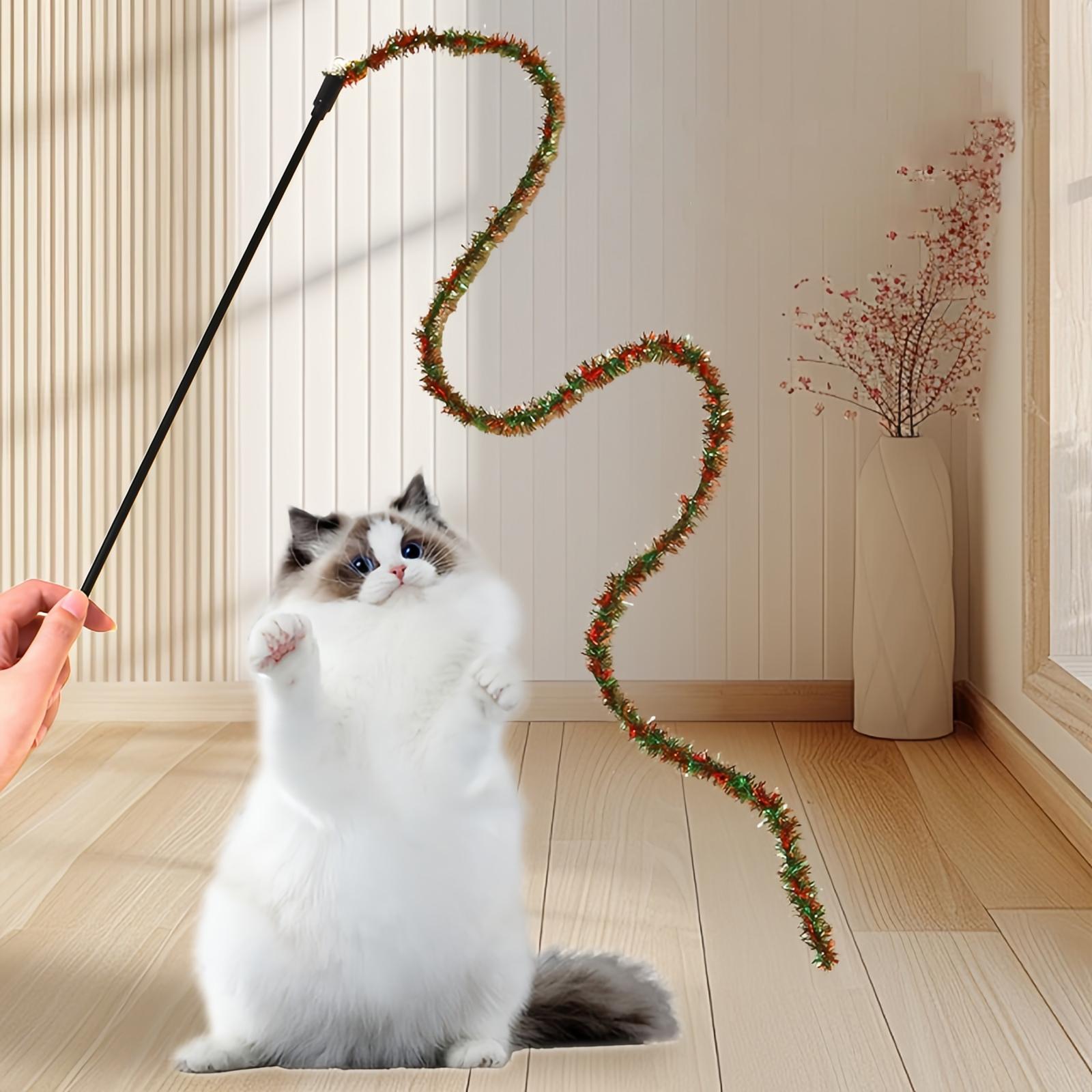 Extra Long Pom Poms Teaser Wand One Size
Extra Long Pom Poms Teaser Wand One Size