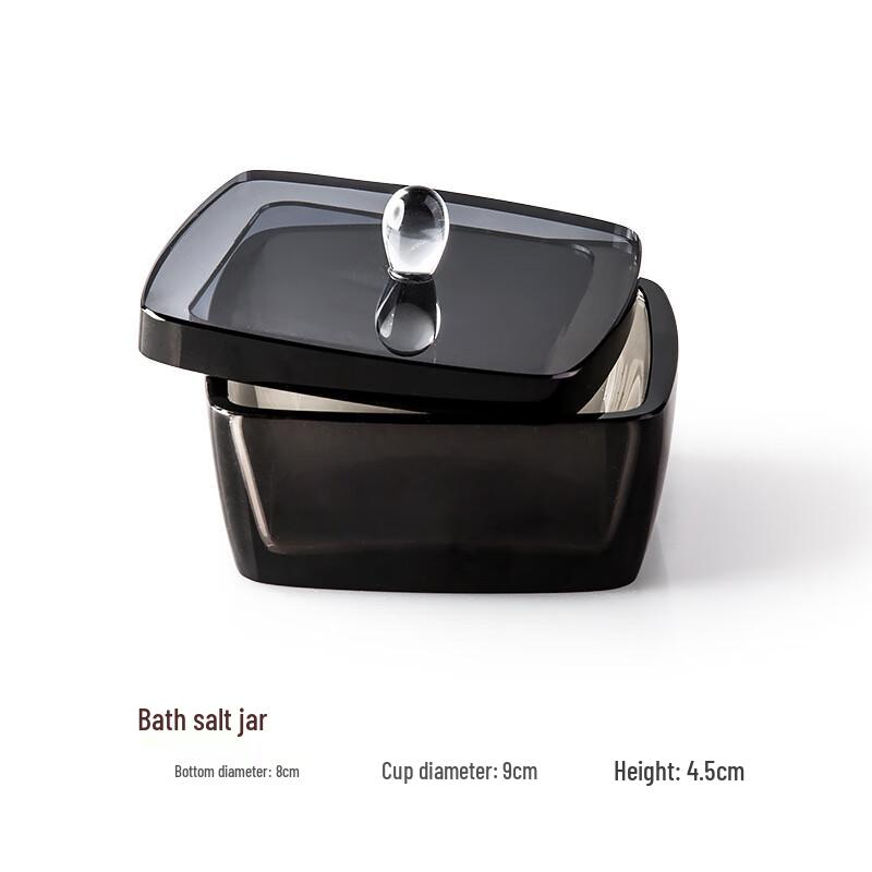 ZISIZ Crystal Black Bath Salt Jar
ZISIZ Crystal Black Bath Salt Jar
