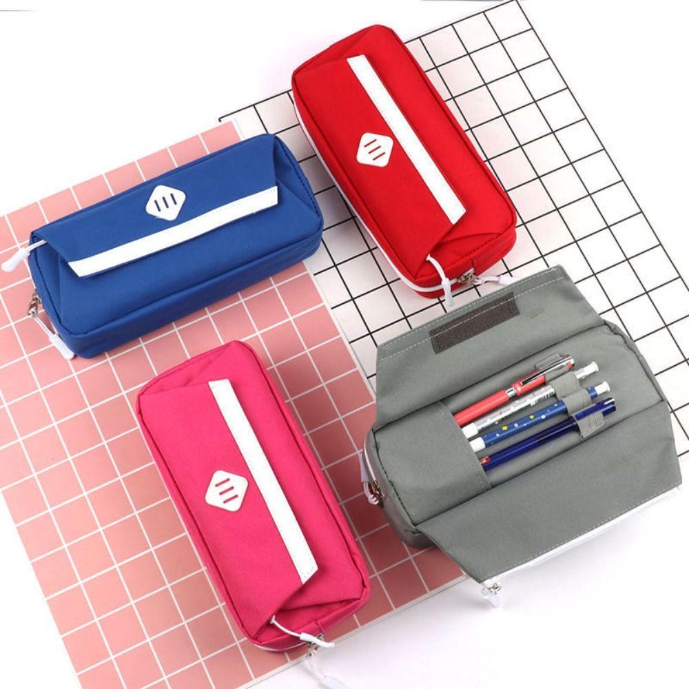 Multifunctional Pencil Bag Oxford Canvas Storage Bag Stationery Bag School Student Supplies
Multifunctional Pencil Bag Oxford Canvas Storage Bag Stationery Bag School Student Supplies