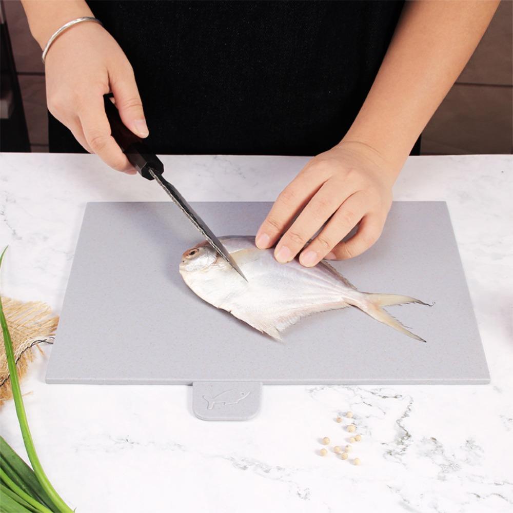 4 шт./компл., набор нескользящих разделочных досок, более толстая разделочная доска, набор пластиковых разделочных досок для мяса