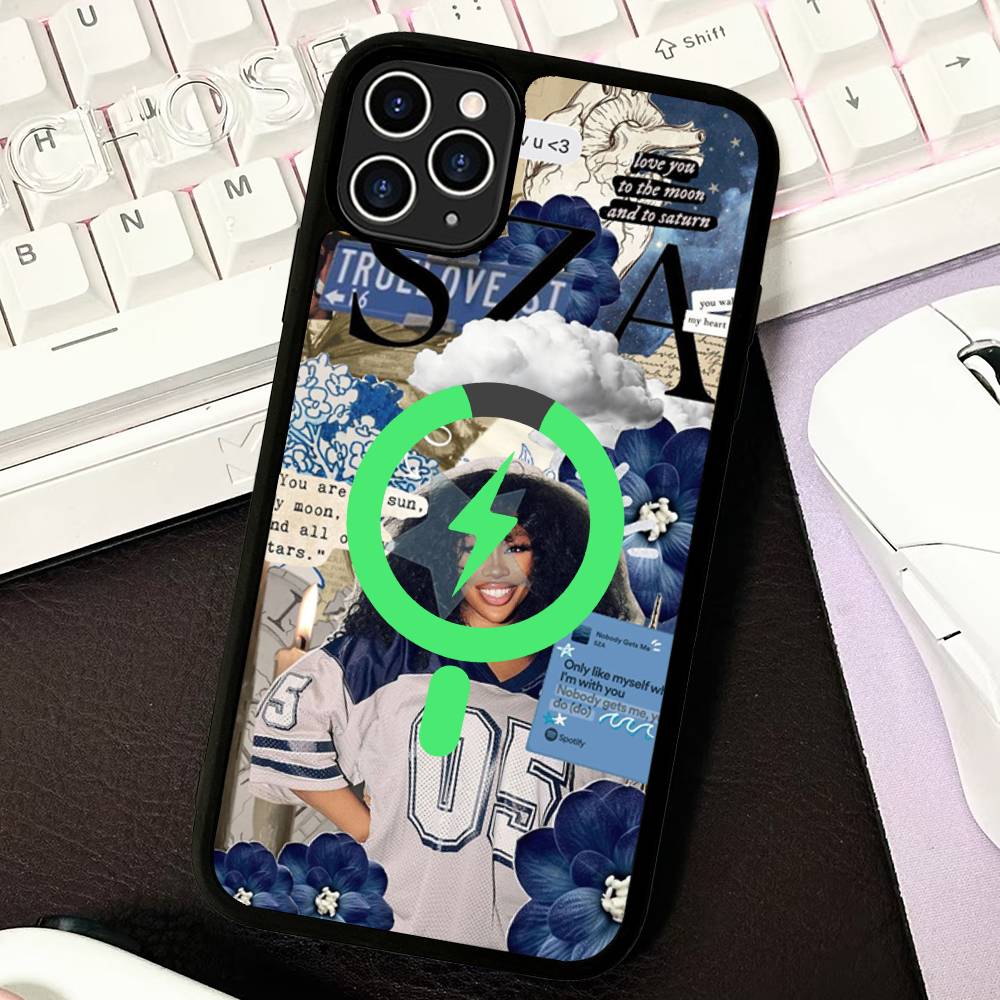 Popular Singer S-Sza Phone Case For IPhone 17 16 15 14 13 12 11 Pro Max For Wireless Charger Cover iPhone 16
Popular Singer S-Sza Phone Case For IPhone 17 16 15 14 13 12 11 Pro Max For Wireless Charger Cover iPhone 16