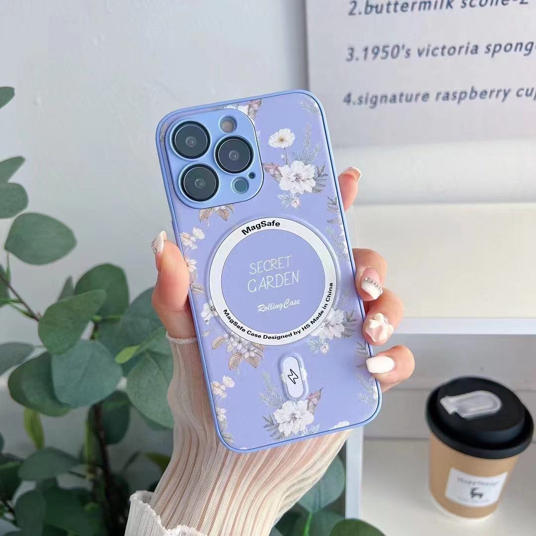 Чехол MagSafe Magnetic Phone Case для iPhone 14 Pro/13/11 с рисунком 15 - тема Secret Garden 13 лаванды фиолетового
Чехол MagSafe Magnetic Phone Case для iPhone 14 Pro/13/11 с рисунком 15 - тема Secret Garden 13 лаванды фиолетового