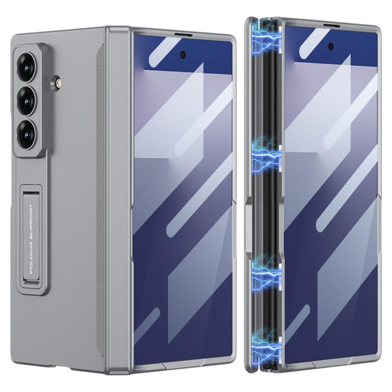 Магнитная защита шарнира Складной чехол-подставка для Samsung Galaxy Z Fold 6 7 с прозрачной защитной пленкой из закаленного стекла Galaxy Z Fold7 серебряный
Магнитная защита шарнира Складной чехол-подставка для Samsung Galaxy Z Fold 6 7 с прозрачной защитной пленкой из закаленного стекла Galaxy Z Fold7 серебряный