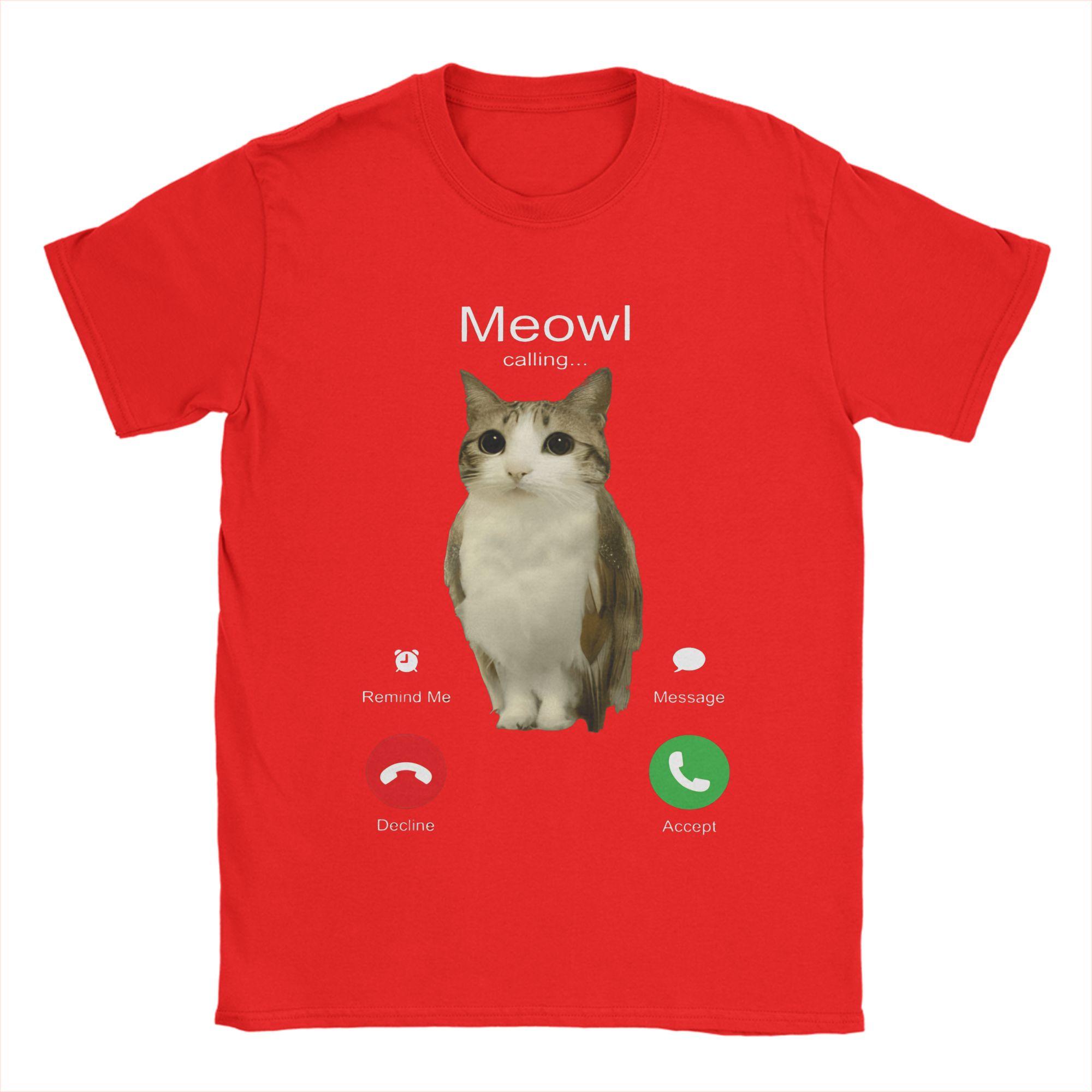 Unique Cat Meowl Cat Owl TShirt for Unisex Crew Neck Cotton T Shirts Short Sleeve Tee Shirt Gift Idea Clothes S
Unique Cat Meowl Cat Owl TShirt for Unisex Crew Neck Cotton T Shirts Short Sleeve Tee Shirt Gift Idea Clothes S