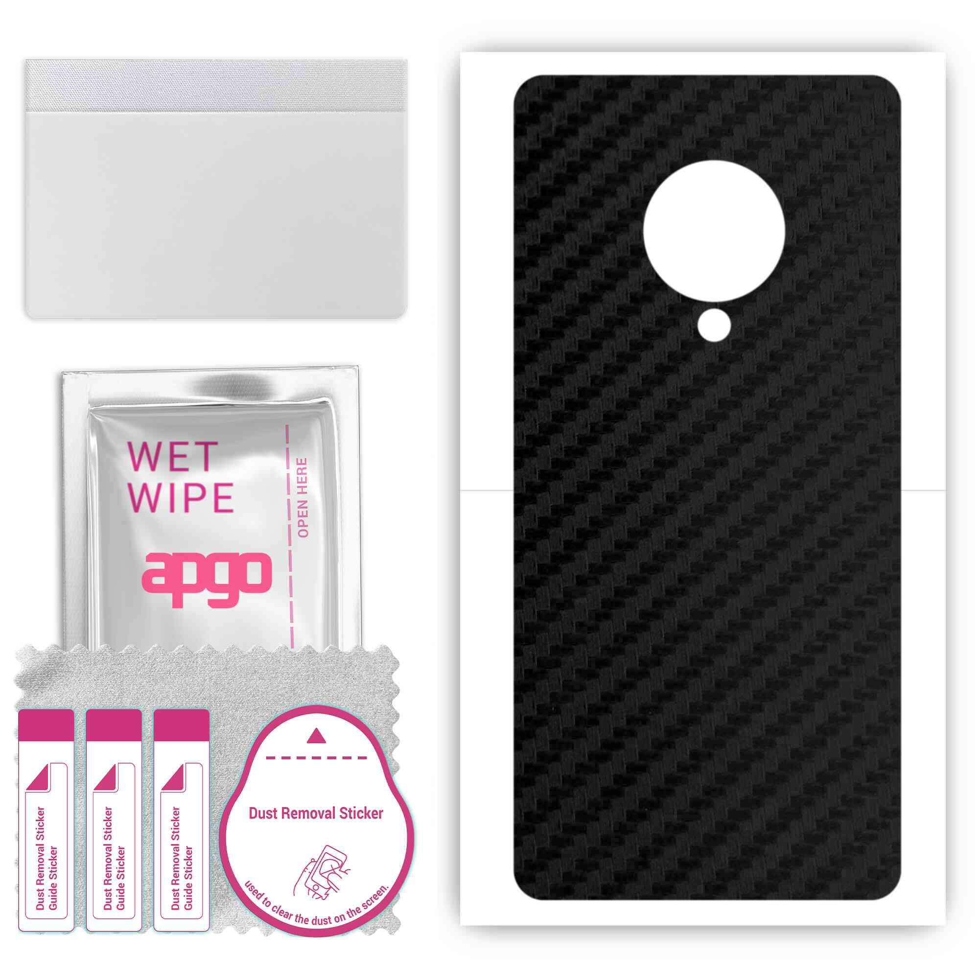 apgo Protective Skin Sticker for the back compatible with vivo NEX 3 5G, Wrap Film, Foil, Vinyl - Pattern Carbon Black
apgo Protective Skin Sticker for the back compatible with vivo NEX 3 5G, Wrap Film, Foil, Vinyl - Pattern Carbon Black
