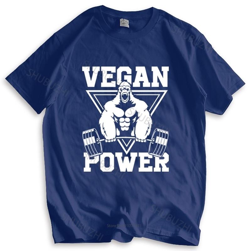 mens short sleeve t shirt Vegan Power Workout Muscle Gorilla Popular Tagless TShirt fashion teeshirt male summer tops 4XL
mens short sleeve t shirt Vegan Power Workout Muscle Gorilla Popular Tagless TShirt fashion teeshirt male summer tops 4XL