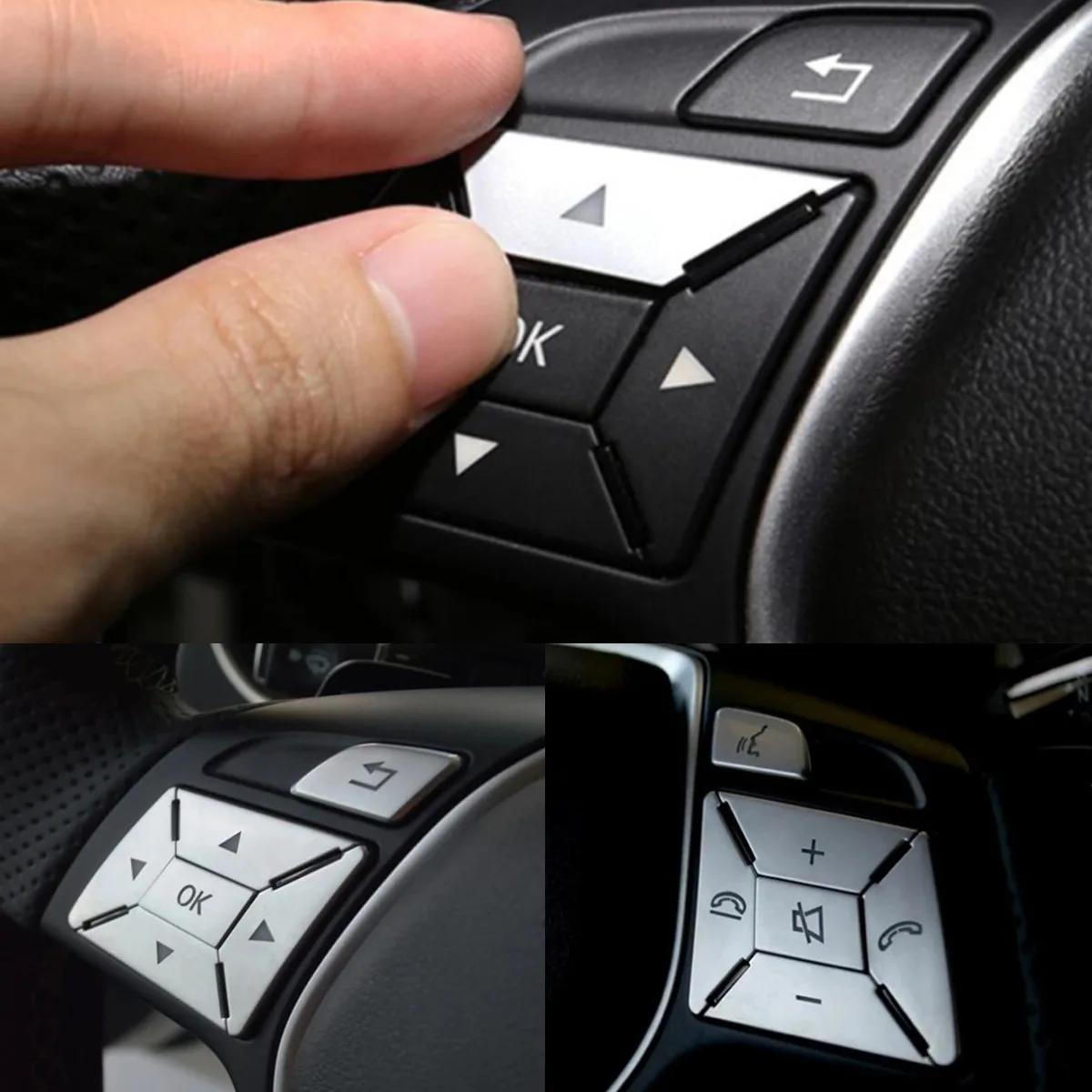 Car Steering Wheel Button Cover Trim Switch Decoration For Mercedes Benz A B C E ML GL CLA GLA GLK SL Class W176 W246 W212 W204 срібний
Car Steering Wheel Button Cover Trim Switch Decoration For Mercedes Benz A B C E ML GL CLA GLA GLK SL Class W176 W246 W212 W204 срібний