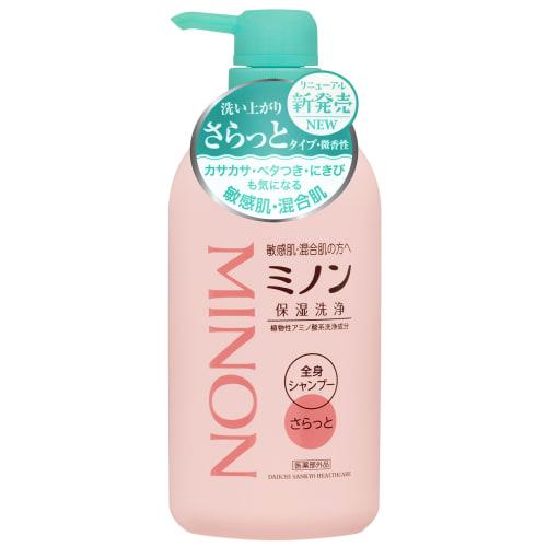 Minon whole body shampoo, smooth type, main bottle, 450mL, body soap, sensitive skin, prevents rough skin, moisturizes, prevents dryness, weakly acidi
Minon whole body shampoo, smooth type, main bottle, 450mL, body soap, sensitive skin, prevents rough skin, moisturizes, prevents dryness, weakly acidi