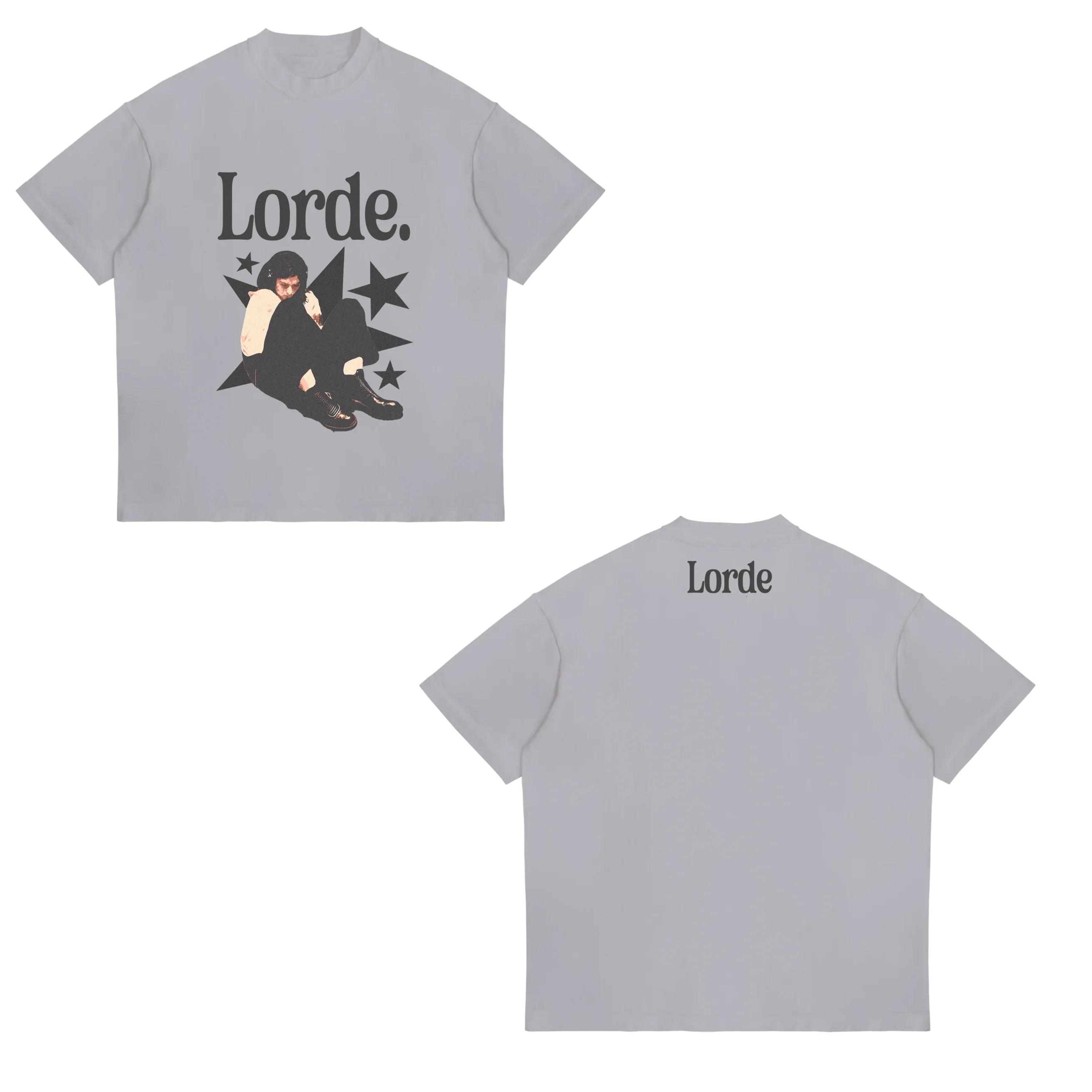 New Zealand Singer Lorde Fashion Print Tshirt Unisex Women Fashion Vintage Tshirt Summer Casual Cotton Shortsleeved Loose Shirts M
New Zealand Singer Lorde Fashion Print Tshirt Unisex Women Fashion Vintage Tshirt Summer Casual Cotton Shortsleeved Loose Shirts M