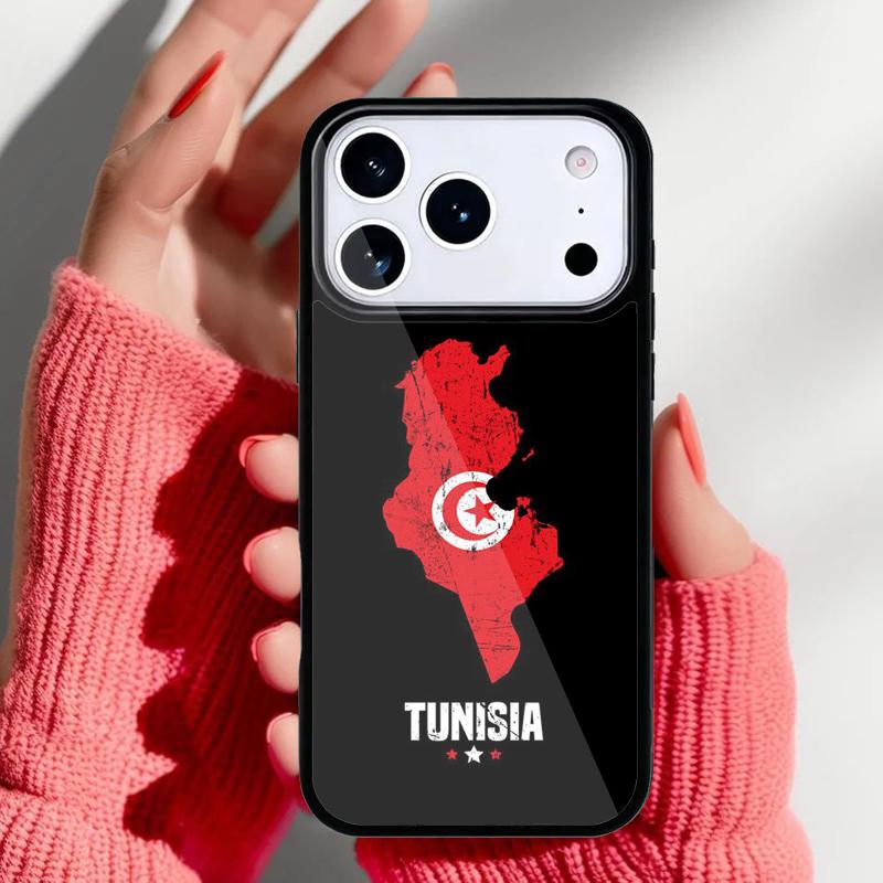Tunisia Flag Map Phone Case for iPhone 17 Air 16e 15 14 13 Pro Max Back Cover for 12 11 Pro Coque iPhone 16e
Tunisia Flag Map Phone Case for iPhone 17 Air 16e 15 14 13 Pro Max Back Cover for 12 11 Pro Coque iPhone 16e