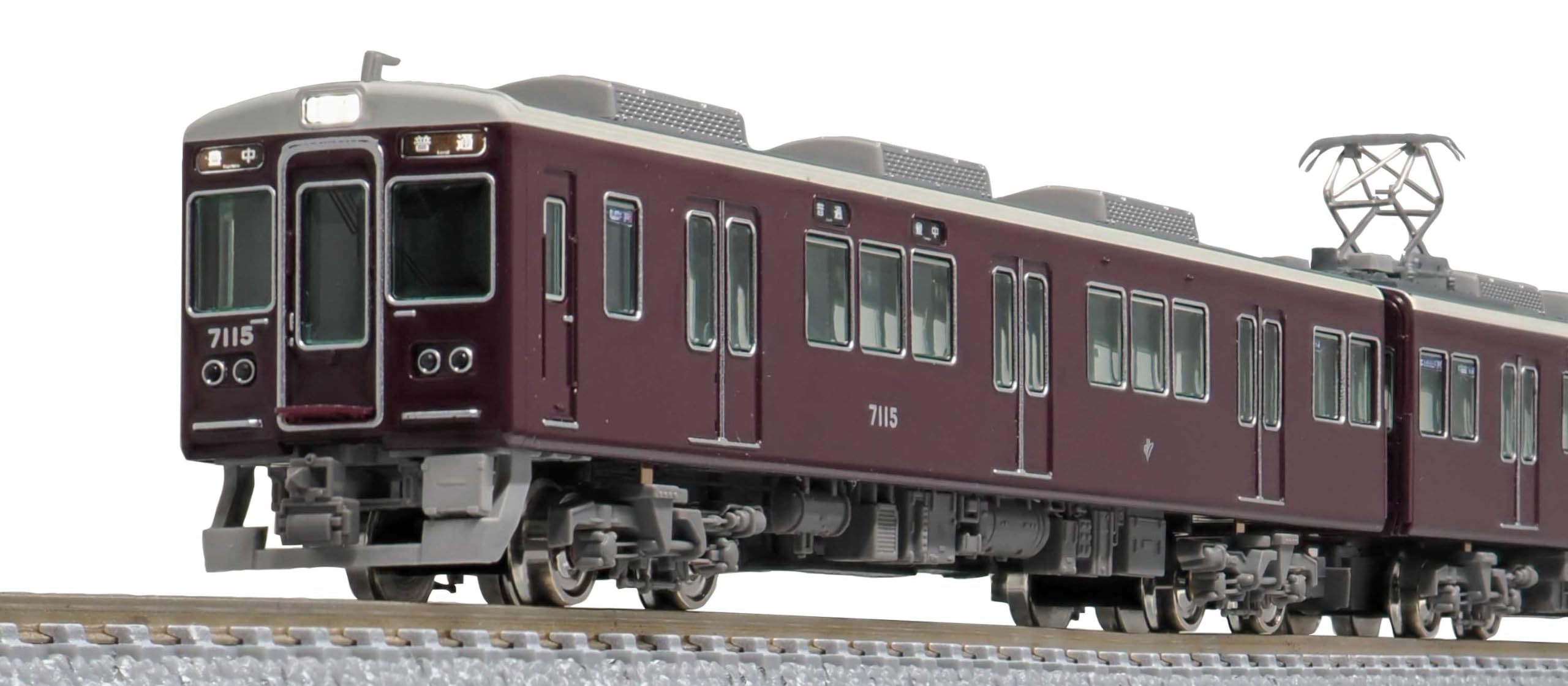 Greenmax N gauge серия Hankyu 7000 Takarazuka 7015 комплект 31650 модель поезда (обновленный автомобиль, линия, формирование) 8-вагонный (с мотором)
Greenmax N gauge серия Hankyu 7000 Takarazuka 7015 комплект 31650 модель поезда (обновленный автомобиль, линия, формирование) 8-вагонный (с мотором)