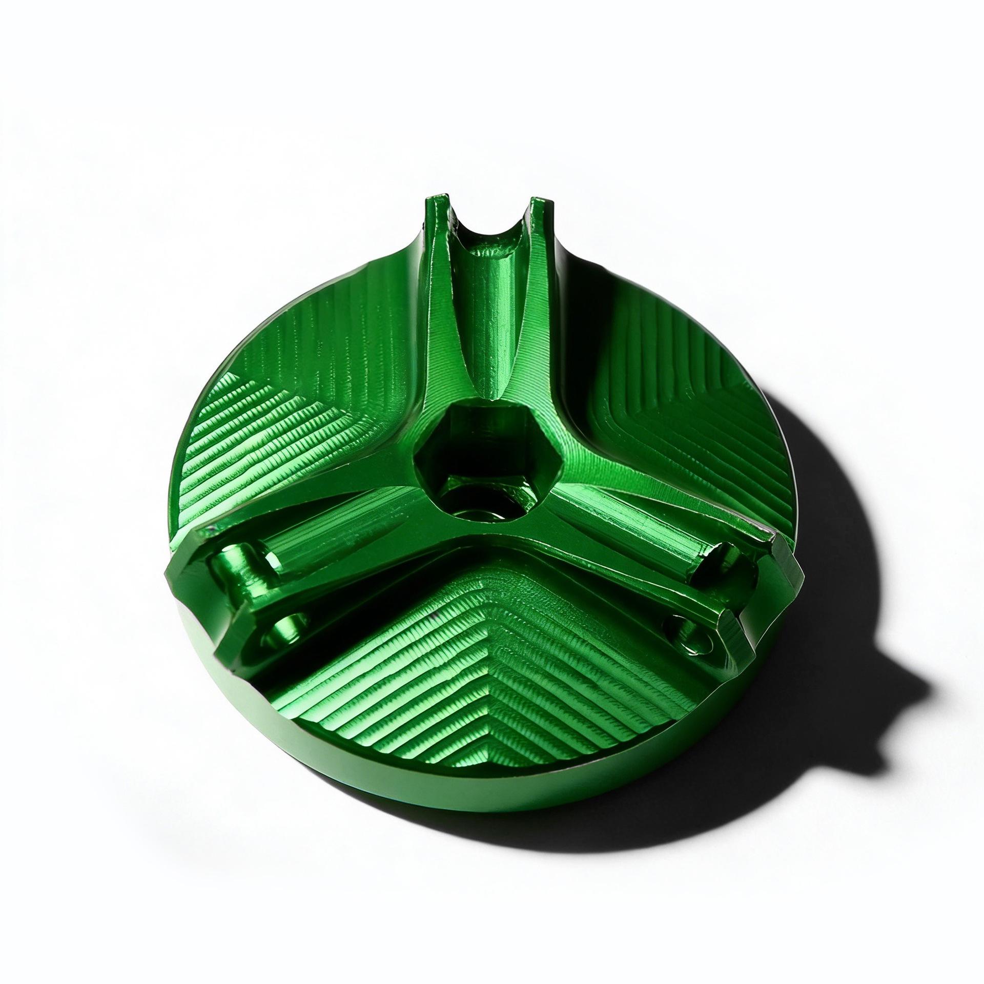 Kawasaki Ninja 400/Z400/ZX25/ZX4R Aluminum Anti-theft Oil Cap зелёный
Kawasaki Ninja 400/Z400/ZX25/ZX4R Aluminum Anti-theft Oil Cap зелёный