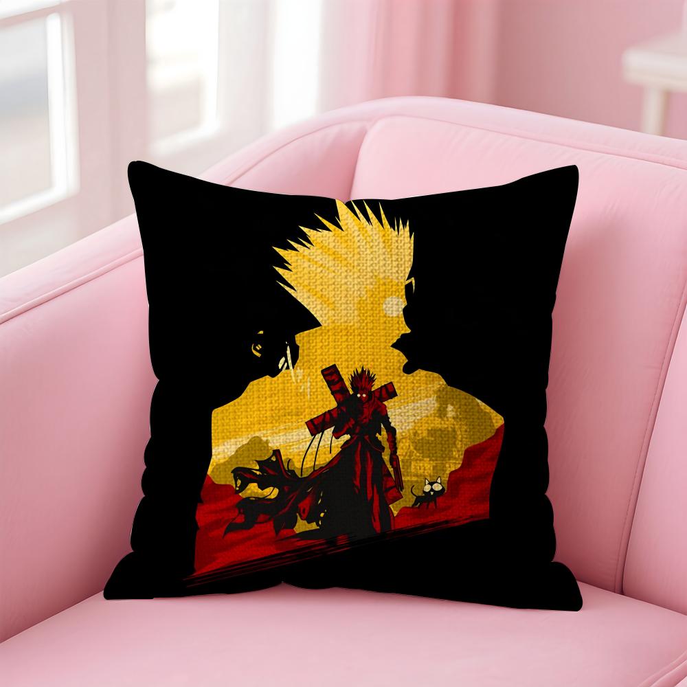 TTrigun Anime Cushion Cover Natural Linen Pillow Case DoubleSided Print Decorative Sofa Pillowcase Home Decor Gift 30x30cm
TTrigun Anime Cushion Cover Natural Linen Pillow Case DoubleSided Print Decorative Sofa Pillowcase Home Decor Gift 30x30cm