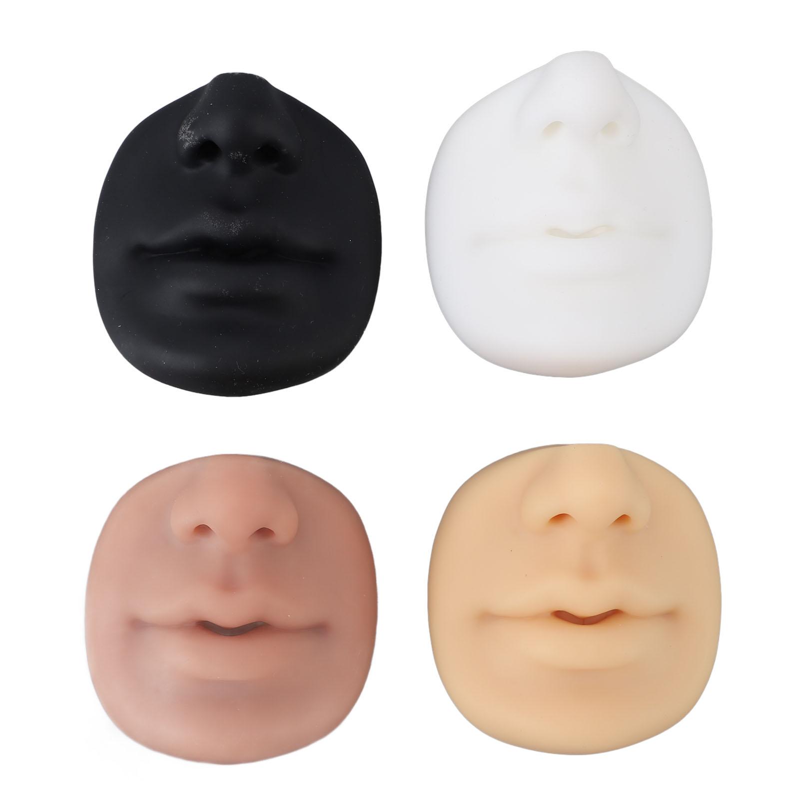4pcs Silicone Piercing Model with Nose Lip Mouth Silicone Tattoo Practice Lips for Semi Permanent Make Up Jewelry Display
4pcs Silicone Piercing Model with Nose Lip Mouth Silicone Tattoo Practice Lips for Semi Permanent Make Up Jewelry Display