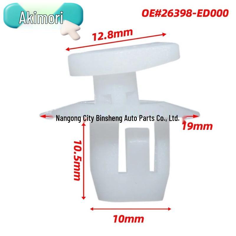 Tail Light Assembly Clips for Nissan Rogue SL/SV, Compatible with 20 OE# 26398-ED000
Tail Light Assembly Clips for Nissan Rogue SL/SV, Compatible with 20 OE# 26398-ED000