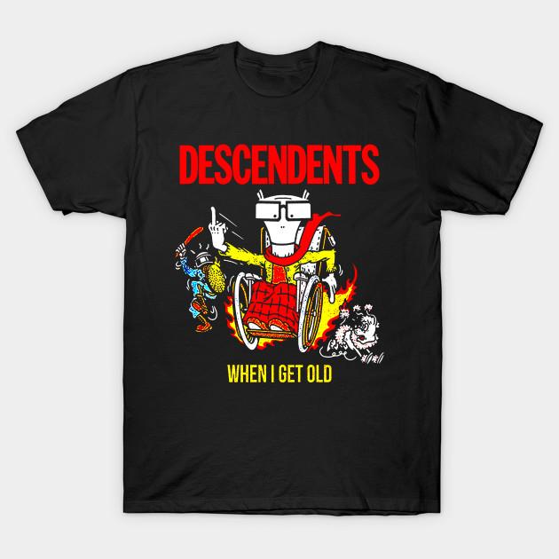 Men Black Print T-shirt Descendents - When I Get Old No-Cut Transfer Paper Print Cotton Tshirt 2XL
Men Black Print T-shirt Descendents - When I Get Old No-Cut Transfer Paper Print Cotton Tshirt 2XL