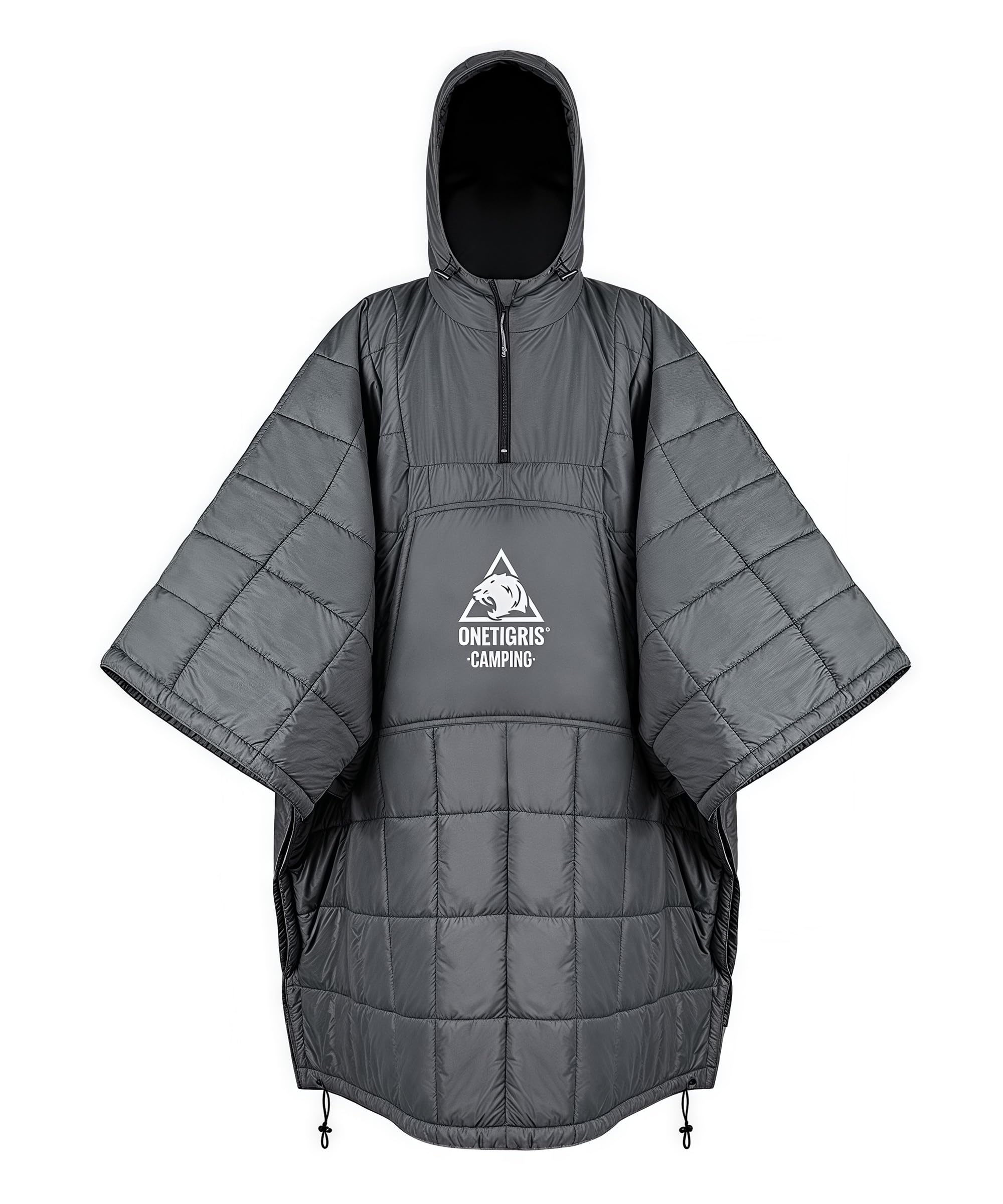 OneTigris Camping Cold Protection Outdoor Ultra с возможностью использования в качестве одеяла, плаща, ветрозащитного, теплого, с капюшоном, легкого, 700 г, 215 155 см, серый
OneTigris Camping Cold Protection Outdoor Ultra с возможностью использования в качестве одеяла, плаща, ветрозащитного, теплого, с капюшоном, легкого, 700 г, 215 155 см, серый