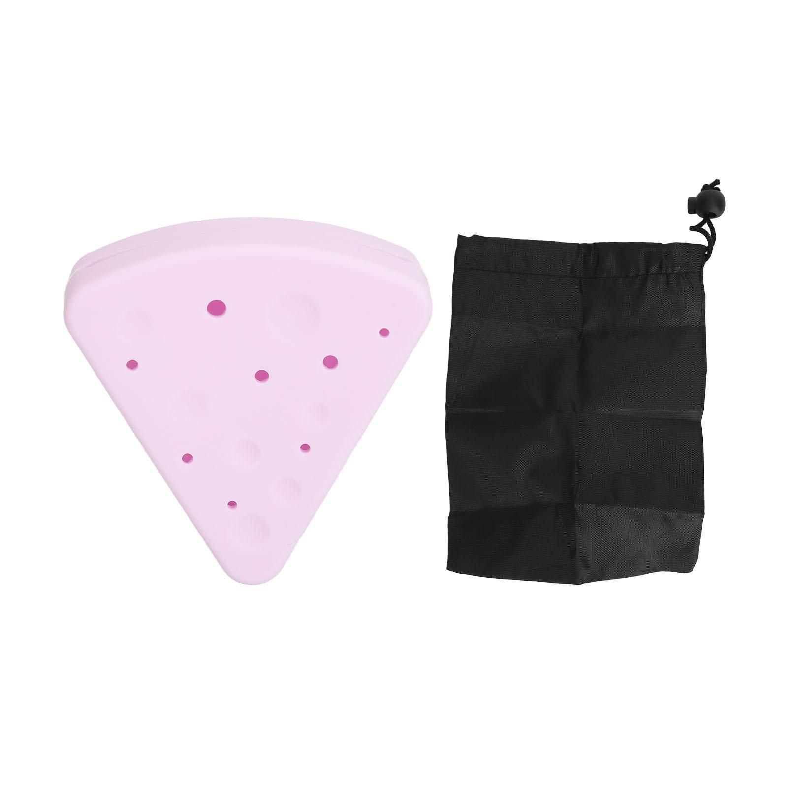Silicone Triangle Powder Puff Case Dustproof Beauty Makeup Sponge Holder for Travel Use
Silicone Triangle Powder Puff Case Dustproof Beauty Makeup Sponge Holder for Travel Use