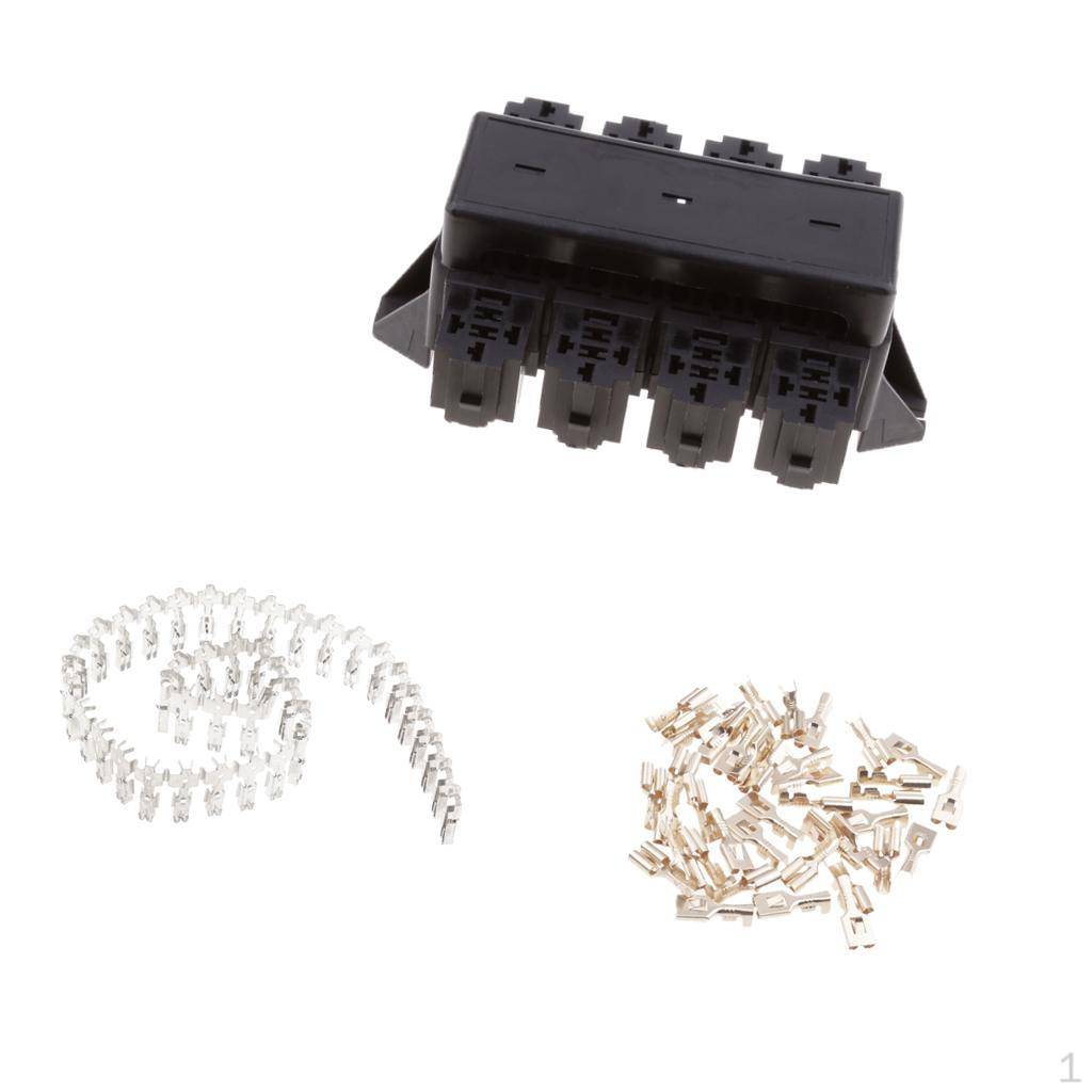 Car 20-Way Holder 8-Way Relay Socket box Distribution Block
Car 20-Way Holder 8-Way Relay Socket box Distribution Block